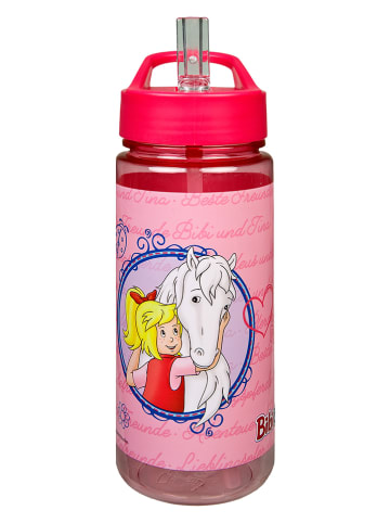 Bibi und Tina Trinkflasche "Aero Bibi&Tina" in Pink - 500 ml