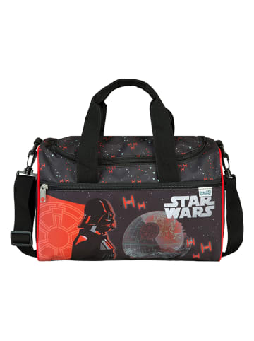 SCOOLI Sporttasche "Star Wars" in Schwarz - (B)35 x (H)23 x (T)16 cm