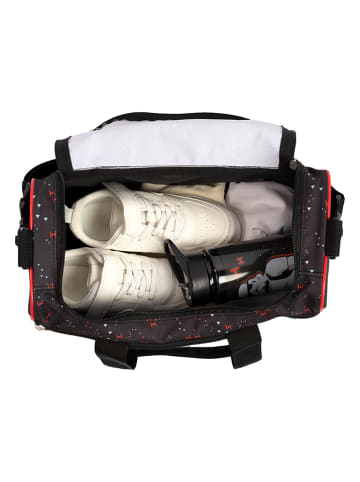 SCOOLI Sporttasche "Star Wars" in Schwarz - (B)35 x (H)23 x (T)16 cm