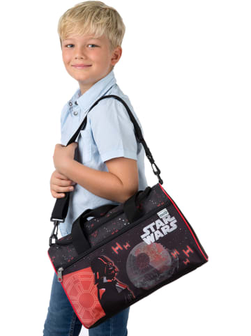 SCOOLI Sporttasche "Star Wars" in Schwarz - (B)35 x (H)23 x (T)16 cm