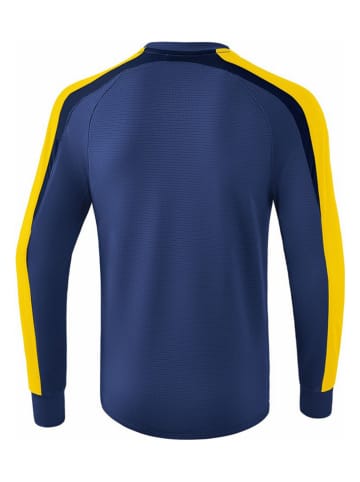 erima Koszulka sportowa "Liga 2.0" w kolorze granatowo-żółtym