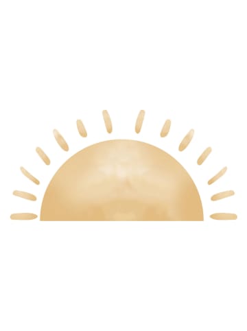 Ambiance Wandtattoo "Watercolor sun" - (B)140 x (H)60 cm