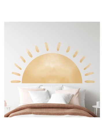 Ambiance Wandtattoo "Watercolor sun" - (B)140 x (H)60 cm