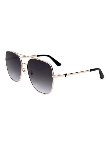 Guess Damskie okulary przeciwsłoneczne w kolorze złoto-czarnym