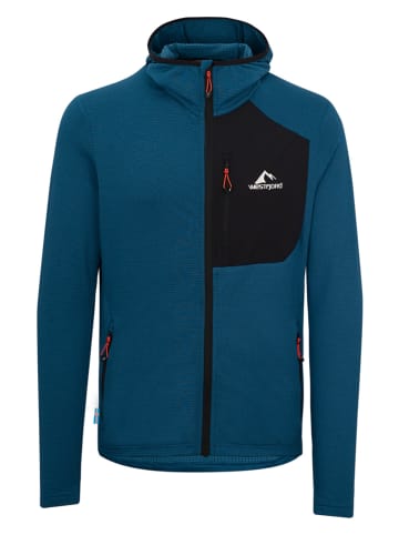 Westfjord Fleece vest "Thingvellir" donkerblauw