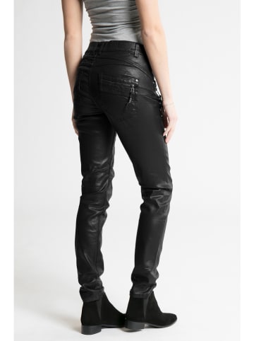 Cream Kunstleren broek "Bibiana" zwart
