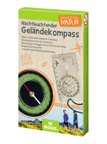 moses. Geländekompass "Expedition Natur" in Schwarz/ Grün - ab 3 Jahren