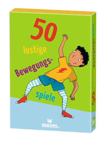 moses. Kartenset "50 lustige Bewegungsspiele" - ab 8 Jahren