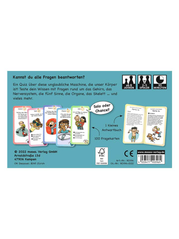 moses. Quizspel "Mein Körper - Das Quiz" - vanaf 8 jaar