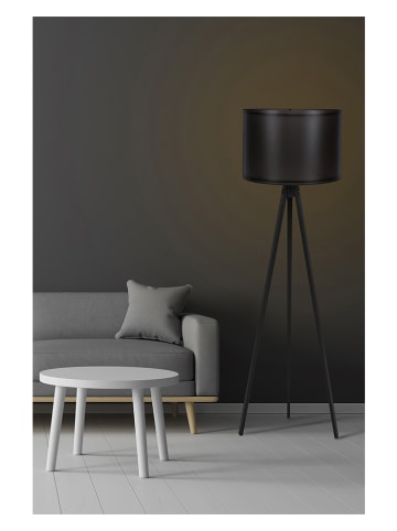 Opviq Staande lamp zwart - (H)145 x Ø 38 cm