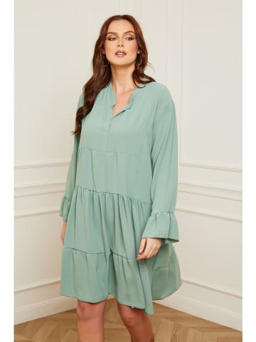 Plus Size Company Sukienka w kolorze turkusowym