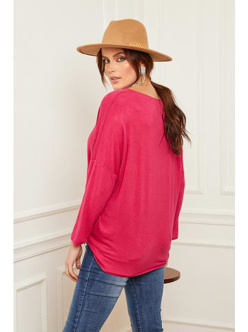 Plus Size Company Sweter w kolorze różowym