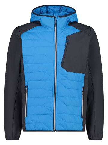 CMP Hybridjacke in Schwarz/ Blau