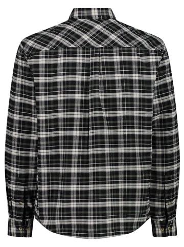 CMP Funktionshemd in Schwarz/ Weiß