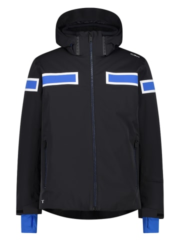 CMP Ski-/snowboardjas zwart/blauw