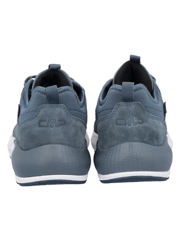 CMP Skórzane sneakersy "Syras" w kolorze niebieskim