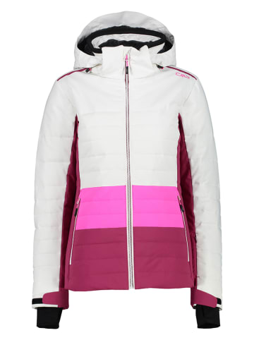 CMP Kurtka narciarska w kolorze biało-różowym