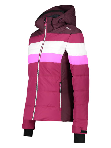 CMP Kurtka narciarska w kolorze różowym ze wzorem