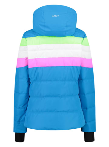CMP Kurtka narciarska w kolorze niebieskim ze wzorem