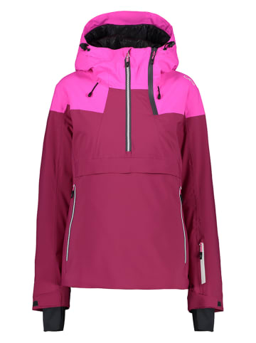 CMP Kurtka narciarska w kolorze różowo-bordowym