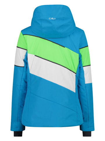 CMP Kurtka narciarska w kolorze niebiesko-zielonym