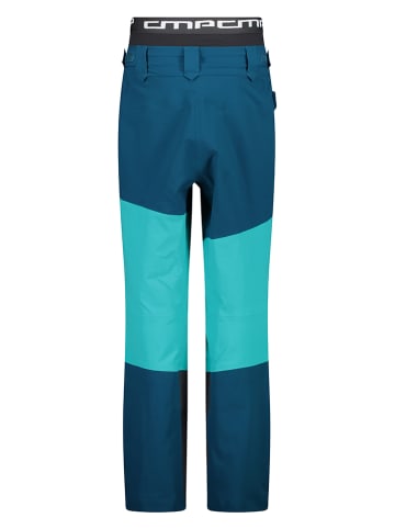 CMP Ski-/snowboardbroek blauw/turquoise