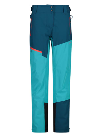 CMP Ski-/snowboardbroek blauw/turquoise