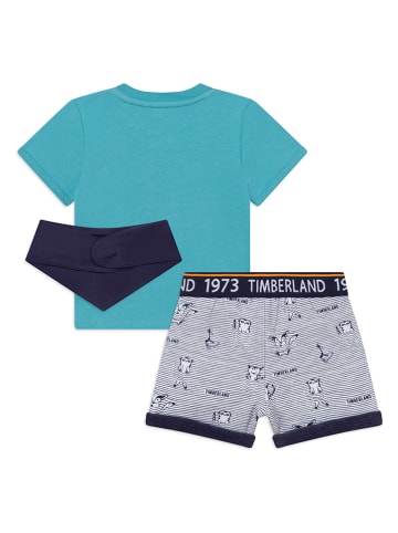 Timberland 3-delige outfit turquoise