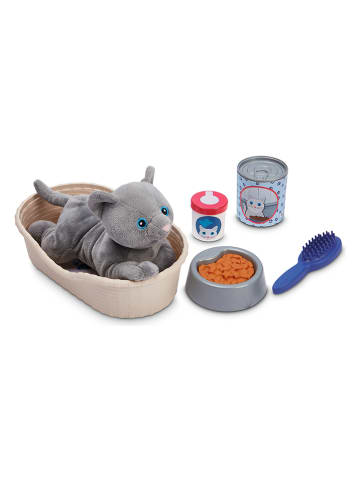 écoiffier Katze im Körbchen mit Zubehör - ab 18 Monaten