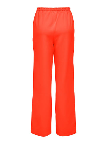 ONLY Spodnie "Abba" w kolorze pomarańczowym