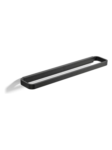 Zone Denmark Handdoekhouder "Rim" zwart - (L)44 x (B)7,5 cm