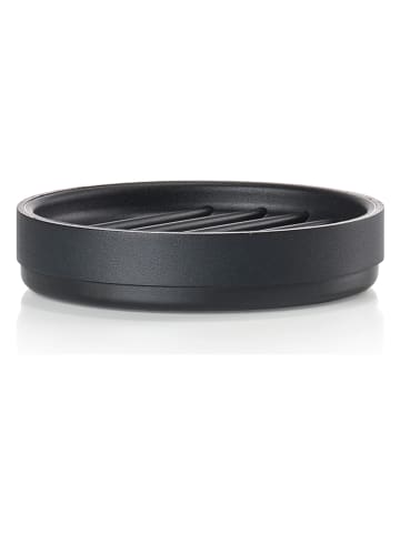 Zone Denmark Seifenschale "Rim" in Schwarz - Ø 10,8 cm