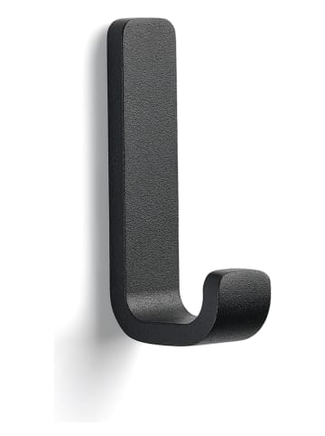 Zone Denmark Haak "Rim" zwart - (L)8,5 cm