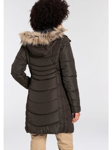 Icepeak Doorgestikte mantel "Paiva" bruin