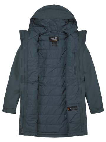 Jack Wolfskin Parka "Kiola" in Graublau