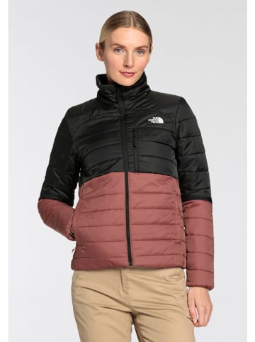 The North Face Steppjacke in Bordeaux/ Schwarz