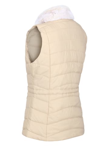 Regatta Kamizelka pikowana "Walless" w kolorze beżowym