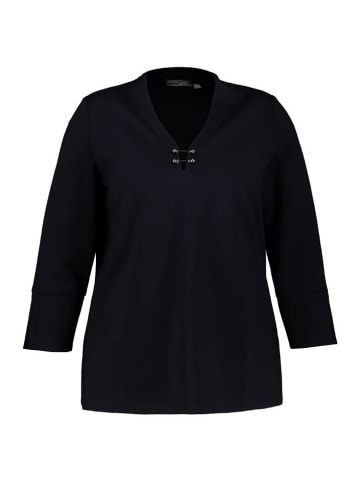 Ulla Popken Shirt in Schwarz