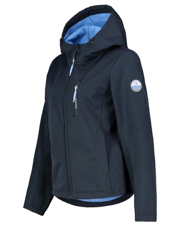 Sublevel Softshelljas donkerblauw