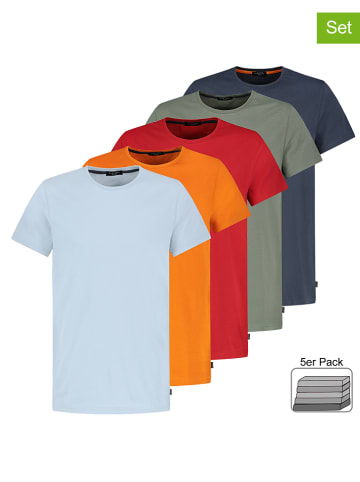 Sublevel 5er-Set: Shirts in Bunt