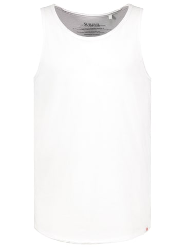 Sublevel Top w kolorze białym