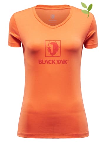 Black Yak Koszulka "Senepol" w kolorze pomarańczowym