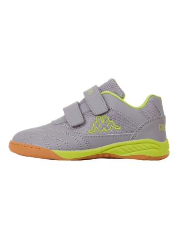 Kappa Sneakers "Kickoff" grijs/groen