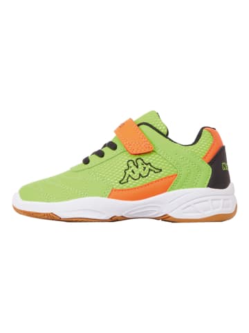 Kappa Sneakers "Droum II" in Grün/ Orange