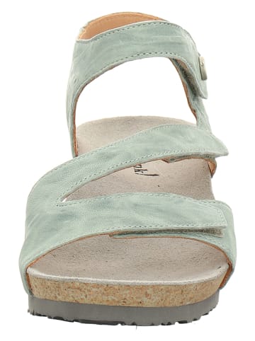 Think! Leder-Sandalen "Dumia" in Mint
