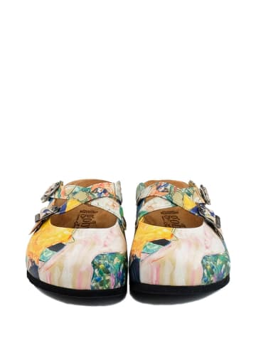 Calceo Clogs in Bunt