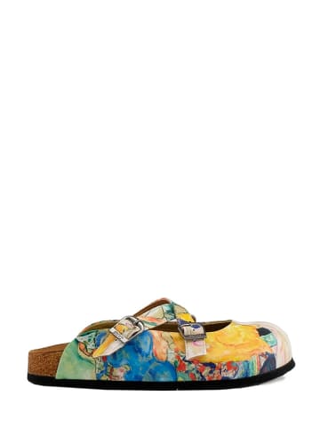 Calceo Clogs in Bunt