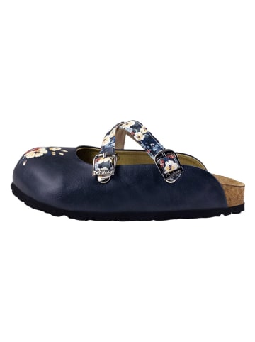 Calceo Clogs donkerblauw