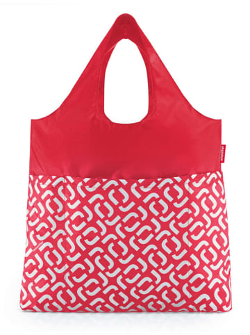Reisenthel Einkaufstasche in Rot/ Weiß - (B)42,5 x (H)60 x (T)7 cm