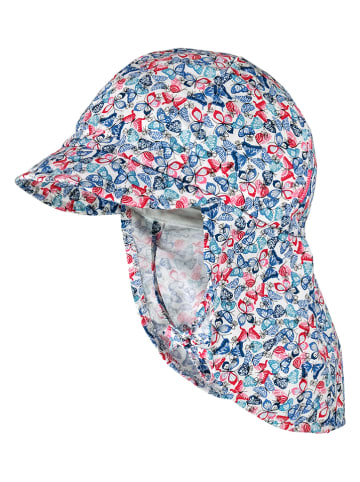 MaxiMo Schirmmütze in Weiß/ Blau/ Rot